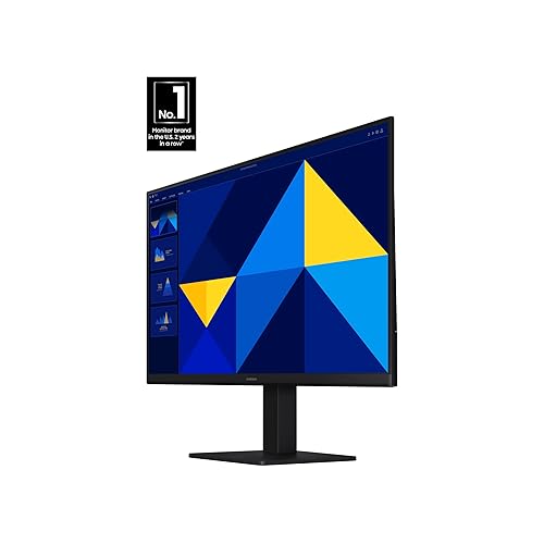 Samsung 24 inch FHD Monitor (1920x1080) with 100 Hz Refresh Rate, IPS Panel, 5 ms, Game Mode, Super Slim Design, Tilt Adjustment- LS24D304GANXZA (Amazon Exclusive 2025 Model) 24-inch
