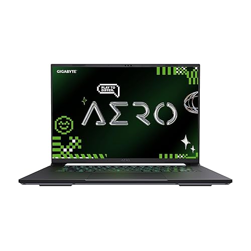 GIGABYTE AERO X16; Copilot+ PC - 165Hz 2560x1600 WQXGA - NVIDIA GeForce RTX 5070 - AMD Ryzen AI 9 HX 370-1TB SSD with 32GB DDR5 RAM - Windows 11 Home - Space Gray AERO X16 2WHA3USC64AH AMD Ryzen AI 9 HX 370 32 GB DDR5 / 1 TB SSD RTX 5070 Space Gray