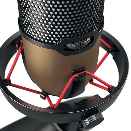 Cherry UM Series 3.0, 6.0 and 9.0 PRO RGB USB Microphone for PC, Mac, Gaming, Recording, Streaming, Podcasting, Studio and Computer Condenser. (UM 9.0 RGB PRO)