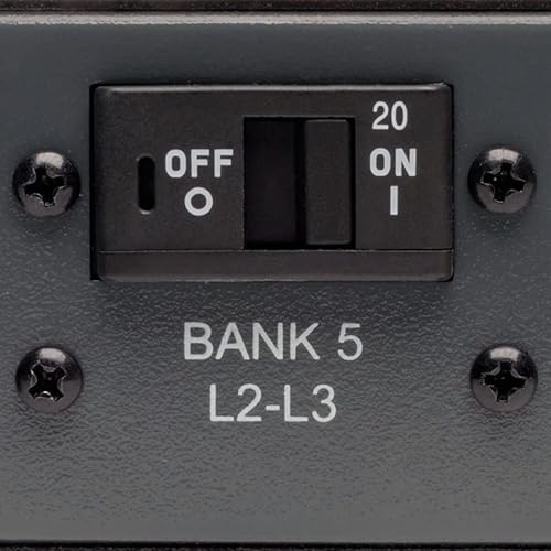 Tripp Lite PDU 3-Phase Monitored 6 C13 12 C19 208V 50A 14.4kW 0URM TAA