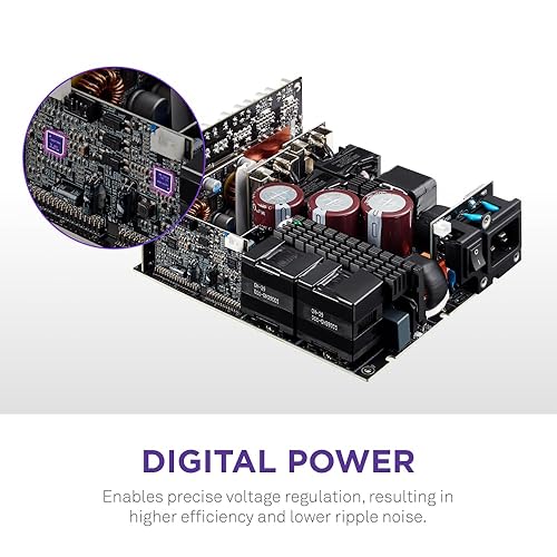 NZXT C1500 Platinum ATX 3.1 | Fully Modular Low-Noise PC Gaming Power Supply | 1500 Watts | 80 Plus Platinum| Dual 12V-2x6 Connectors | Zero Fan Mode | 100% Japanese Capacitors | Black C Series ATX 3.1 Black 1500W Platinum