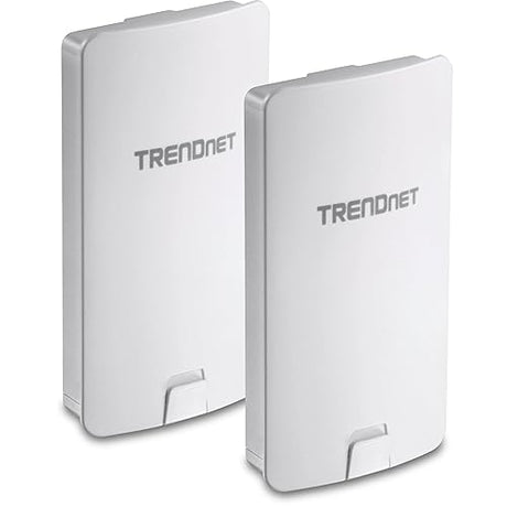 TRENDnet 14 DBI WiFi AC867 Outdoor Poe Preconfigured Point-to-Point Bridge Kit, 4 DBI Directional Antennas, for Point-to-Point WiFi Bridging Applications, 5GHz, AC867, TEW-840APBO2K CA Two Pack