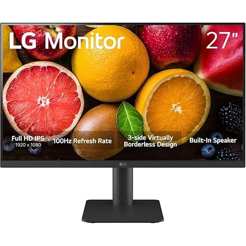 LG 27MS570B-B 27 16:9 Full HD 100Hz IPS LCD Monitor, Black