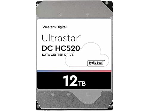HGST Ultrastar He12 HUH721212ALE600 12 TB Hard Drive - 3.5 Internal - SATA (SATA/600) - 7200rpm