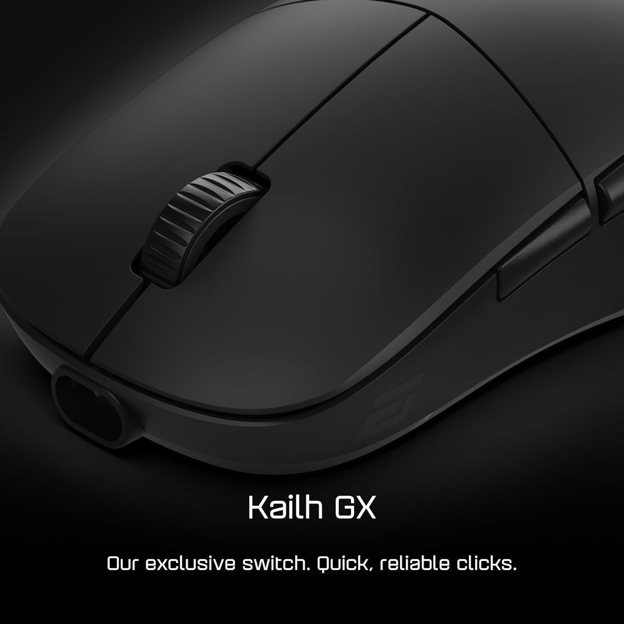 End Game Gear XM2w 4k Wireless Gaming Mouse - Lightweight 62g, Right-Handed, 2.4 GHz/USB-C, PixArt PAW3395 Optical Sensor, 26K DPI, 4K Dongle Included, White Frost EGG-XM2W-4K-BLK