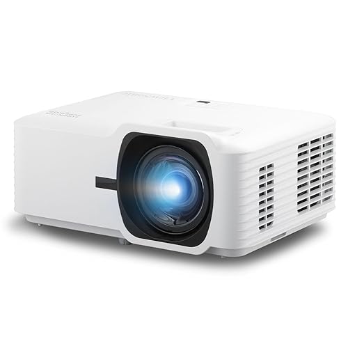 ViewSonic LS711HD 4200 Lumens 1080p Laster Projector with 0.49 Short Throw Ratio, HV Keystone, 4 Corner Adjustment, 360 Degrees Projection for Home and Office