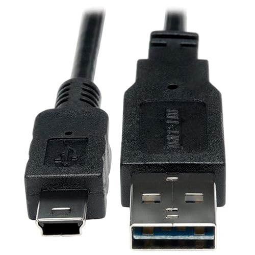 Tripp Lite Universal Reversible USB 2.0 Hi-Speed Cable (Reversible A to 5Pin Mini B M/M) 6-in.(UR030-06N)