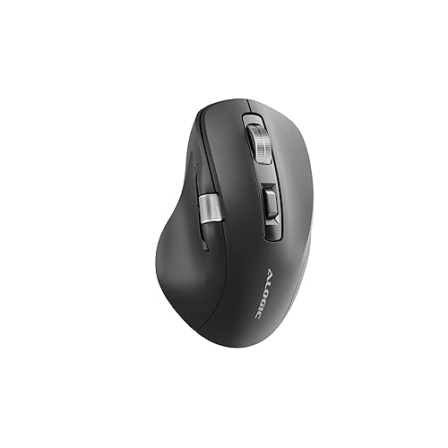 ALOGIC Apex Bluetooth USB-C Rechargeable 7 Keys Programmable Mouse | Ergonomic Design | Mac and Windows Shortcuts