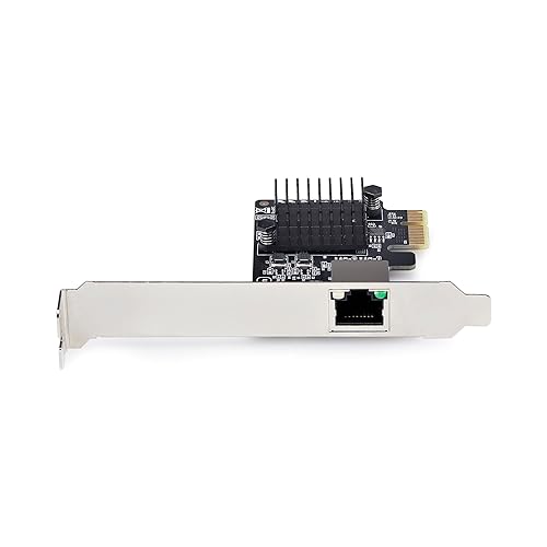 StarTech.com 1-Port 5G Gigabit PCIe Network Adapter Card, PCI Express LAN Card, Realtek RTL8126, Windows and Linux, TAA