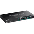 TRENDnet 7-Port Multi-Gig PoE+ Switch, 5 x 1G RJ-45 PoE+ Base-T Ports, 2 x 2.5G RJ-45 PoE+ Ports, 20Gbps Switching Capacity, Wall Mountable, Lifetime Protection, Black,TPE-TG327