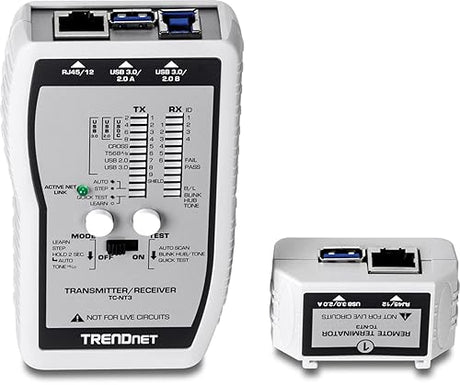 TRENDnet VDV and USB Cable Tester TC-NT3 Cable Tester VDV & USB