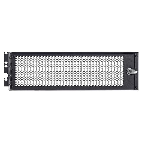 Tripp Lite 3U Security Door Cage Rack Mount for Front Facing Network Equipment, Secure Locking Key Hinged Door, Cooling Friendly Perforated Design, Heavy-Duty Steel, 5-Year Warranty (SR3UCAGE) Front Facing 3U