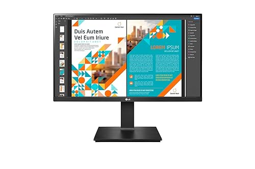 LG 24BP55Q-B 24 Monitor IPS HDMI DP Monitor, Black
