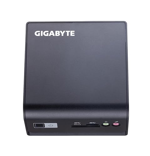 GIGABYTE BRIX GB-BMCE-4500C Black Ultra PC Kit (Barebone Mini PC) with Intel® Celeron® Processor N4500 - Memory and Storage Sold Separately