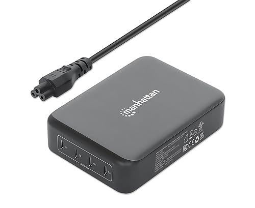 Manhattan 4-Port GaN USB Power Delivery-Ladestation 240W (102667)