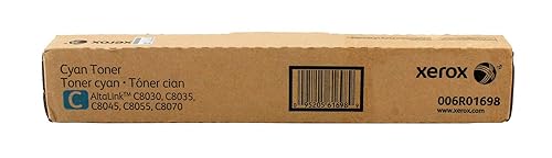 Genuine Xerox AltaLink C8030/C8035/C8045/C8055/C8070 Cyan Standard Capacity Toner Cartridge (15,000 pages) - 006R01698