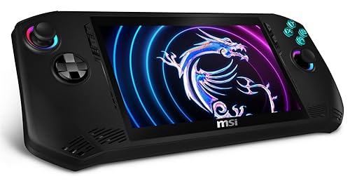MSI Claw PC Gaming Handheld: Intel Ultra 5-135H, 7 FHD 120Hz Display, 16GB LPDDR5, 512GB NVMe SSD, MicroSD Card Reader, Thunderbolt 4, Win 11 Home: Black A1M-052US Ultra 5-135H 16 GB 512 GB