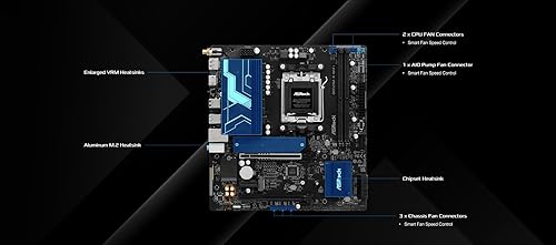 ASRock Placa Base B850M-X WiFi B850 AM5 Micro ATX WiFi R2.0 PCIe 4.0