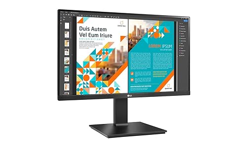 LG 24BP55Q-B 24 Monitor IPS HDMI DP Monitor, Black