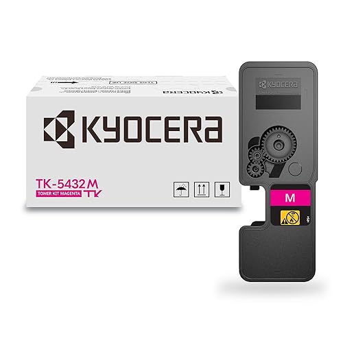 Kyocera TK-5432M Magenta Toner Cartridge, Works with Kyocera ECOSYS MA2100cwfx and PA2100cwx Model Laser Printers, Geniune Kyocera (1T0C0ABUS1)