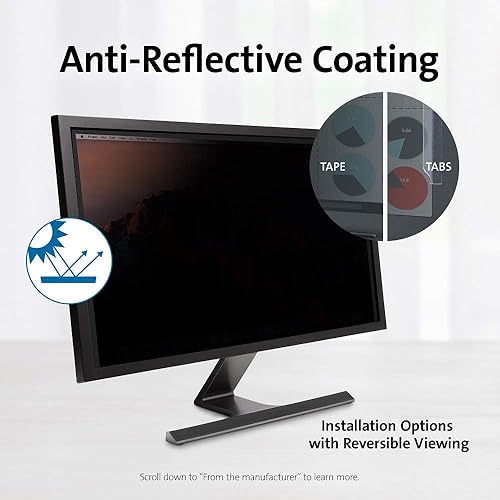 Kensington FP201 Privacy Screen for 20.1 Standard 4:3 Monitors (K52120WW)