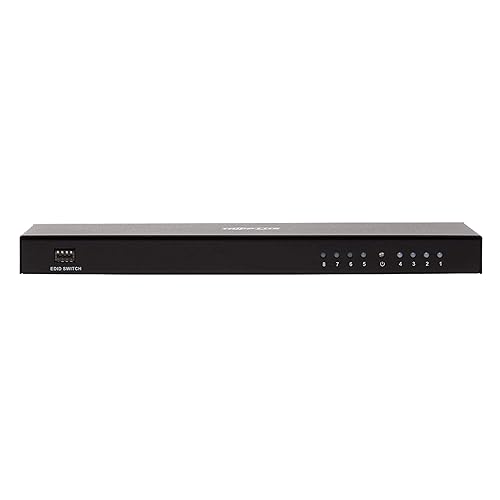 Tripp Lite HDMI Splitter, 8 Port 1 in 8 Out Splitter, 8 Display Compatible, 4K @ 60 Hz, HDCP 2.2, EDID Management (B118-008E-UHD-2)