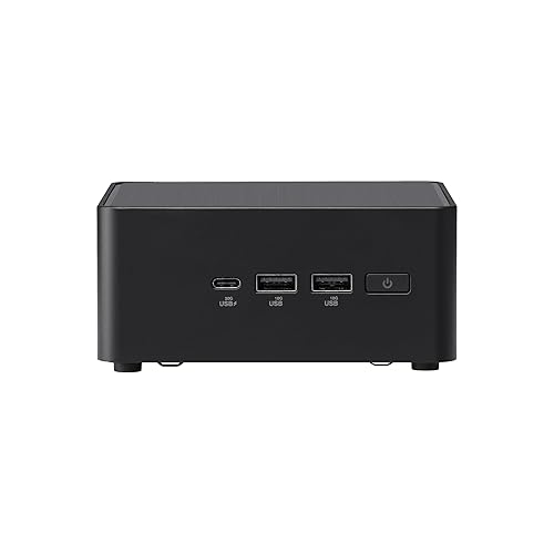 ASUS NUC 14 Pro Slim Barebone with Intel 14th Generation Core 3 100U, Up to 96GB DDR5 RAM, Triple Storage Design, Thunderbolt™ 4, Wi-Fi 6E and Bluetooth 5.3, Tool-less Chassis Access, Incl Core 3 Slim|Barebones
