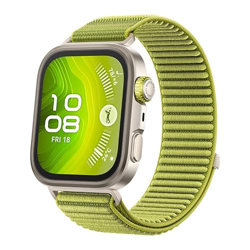 HUAWEI WATCH FIT 4 Pro Smart Watch, 1.82 Sapphire screen & Titanium Alloy Bezel, GPS for Outdoor Enthusiasts, Emotional Wellbeing Assistant, up to 10-Day Battery Life, iOS & Android Compatible, Green Green FIT 4 Pro