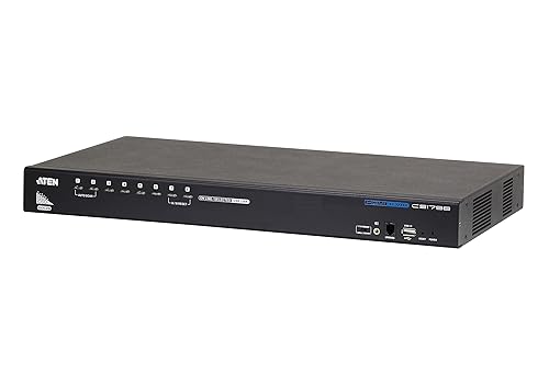 The Cs1798 8-Port Usb Hdmi Kvm Switch Is a Multi-Purpose Appliance That Consolid