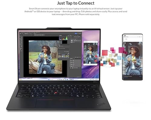 Lenovo Gen 13 ThinkPad X1 Carbon Laptop with Intel Core Ultra 7 258V Processor, 14 2.8K 2880x1800 OLED Non-Touch 500 nits 120Hz Display, Wi-Fi 7, 32GB RAM, 1TB SSD, FHD RGB/IR Cam, and Win 11 Pro