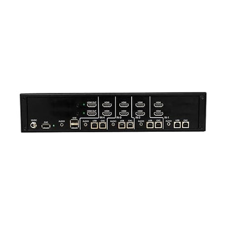 Tripp Lite Secure KVM Switch, 4-Port Dual-Head HDMI, United States Government NIAP-Certified PP4.0 Security, 4K @ 60Hz Quality, TAA Compliant, 3-Year Warranty (B002-H2A4-N4) HDMI 4-Port Dual-Head