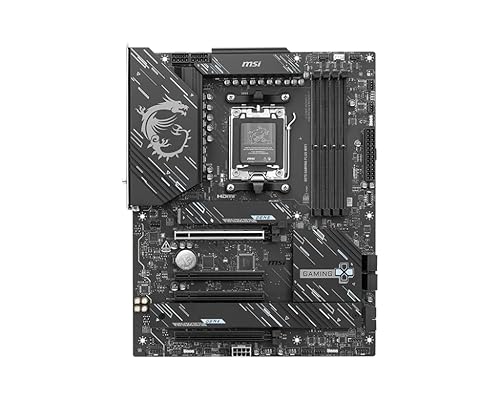 MSI X870 Gaming Plus WiFi Gaming Motherboard (Supports AMD Ryzen 9000/8000/7000 Series Processors, AM5, DDR5, PCIe 5.0, M.2, SATA, 5Gbps LAN, USB-C, Wi-Fi 7, Bluetooth 5.4, Thunderbolt 4, ATX)