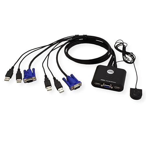 The Cs22u, 2-Port Usb Kvm Switch, Is a Tool to Manage Two Usb Computers in Home