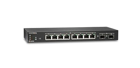 SonicWall Switch SWS12-8POE with 1YR 24x7 Dynamic Support (02-SSC-8367)