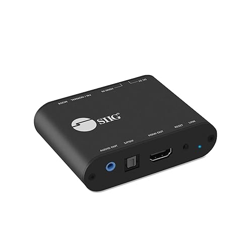 SIIG HDMI 2.0 4K HDR with Audio Extractor & ARC