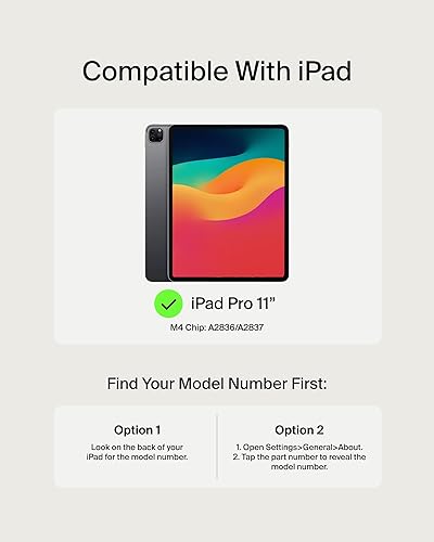 Belkin Pro Keyboard Case w/Magnetic Stand, Backlit Bluetooth Keyboard, Multi-Gesture Controls, Magnetic Apple Pencil Storage Compatibility, & Multimedia Keys for iPad Pro 11 (M4) - Black