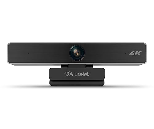 Aluratek HD 1080P Video Webcam for PC, MAC, Desktop & Laptop, Video Call, Conference, USB