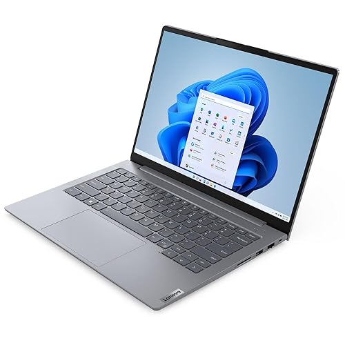 Lenovo 2024 Laptop | ThinkBook 14 G6 IRL | 14 1920 x 1200 Touch IPS | Intel-10 Core i7-1355U | 16GB DDR5 | 2TB SSD | Windows 11 Pro | Wi-Fi 6 - BT 5.2 - Backlit KB - 1080p FHD Camera - Arctic Grey