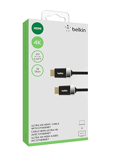 Belkin AV10050bt2M HDMI HD Cable, 6.6 Feet