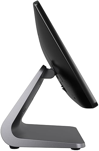 Elo E-Series 3-15.6 Touchscreen Computer - 10 Touch, 1920 x 1080, Windows 11, N97 Processor, 8GB RAM, 128GB SSD, WiFi, Dark Gray