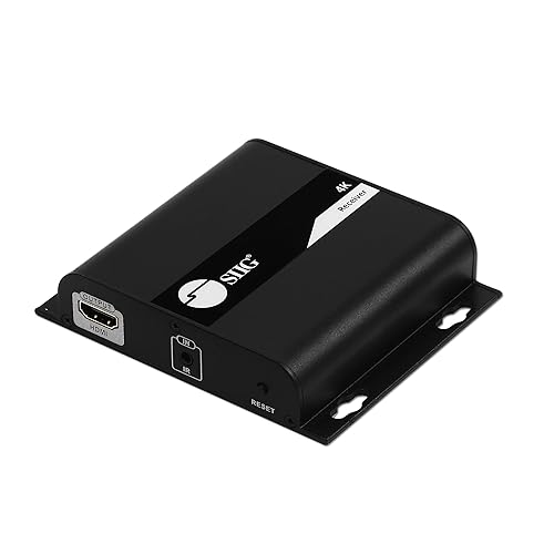 SIIG 4K HDMI Extender Over IP CAT5e/6/7 Ethernet, Up to 394 Feet- Receiver ONLY (CE-H25E11-S2)