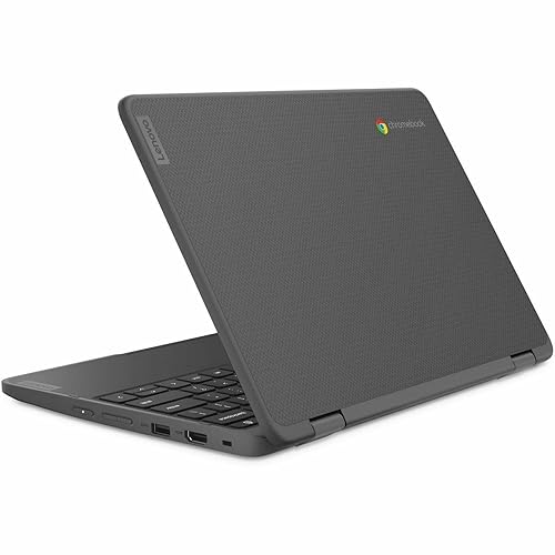 Lenovo 300e Yoga Chromebook Gen 4 82W2002KUS 11.6 Touchscreen Convertible 2 in 1 Chromebook - HD - Octa-core (ARM Cortex A76 + Cortex A55) - 8 GB - 64 GB Flash Memory - English Keyboard - Graphite Gr