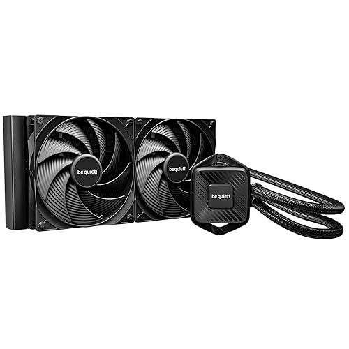 be quiet! Pure Loop 3 280mm All-in-One Water Cooling for Overclocked AMD/Intel Systems, 2X Pure Wings 3 140mm PWM High-Speed Fans, High Static Pressure, Whisper-Quiet PWM Pump