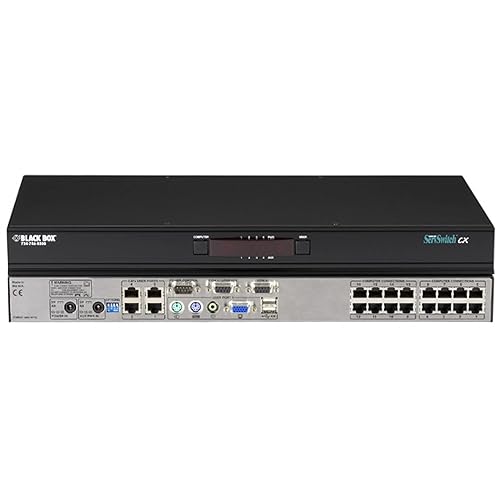 Black Box Network Services Servswitch Cx Kvm Switch (1) Analog Con