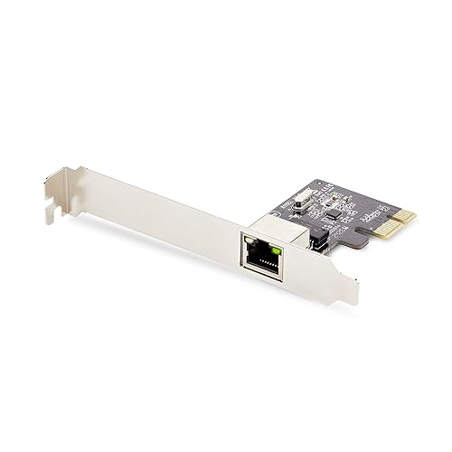 StarTech.com 1-Port Gigabit PCIe Network Adapter Card, PCI Express LAN Card, NIC, Realtek RTL8111H, TAA Compliant