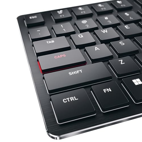 Cherry KW X ULP Ultra Slim Wireless Mechanical Keyboard. Multi Device Function MX Ultra Low Profile Switches.