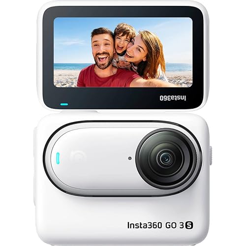 Insta360 GO 3S 4K Standard Edition Action Camera - White Arctic, 64GB