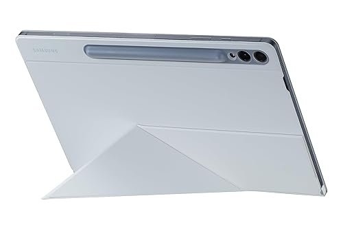 SAMSUNG Galaxy Tab S10+ | S9+ | S9FE+ Smart Book Cover, Tablet Protector Case, Landscape and Portrait Stand Options, Detachable Magnetic Back, Auto Screen On/Off, US Version, White