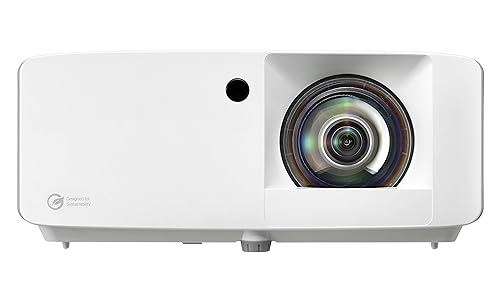 Optoma UHZ35ST Compact Short Throw Laser Home Theater and Gaming Projector, 4K UHD Laser, High Bright 3,500 Lumens UHZ35ST (Latest, Laser, Short Throw)