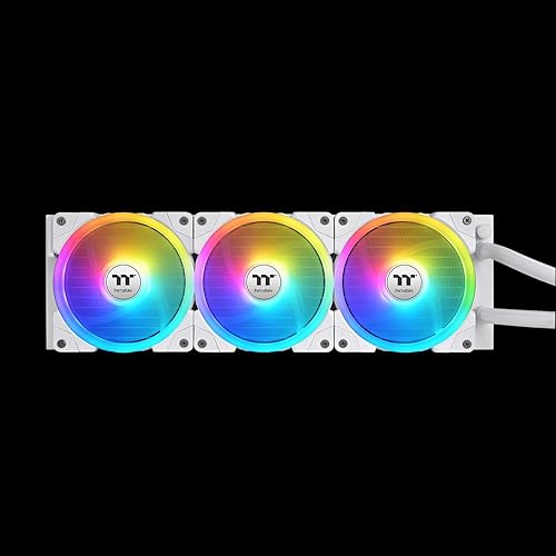 MAGFloe 420 Ultra CPU Liquid Cooler/Intel&AMD Compatible/ 3x140mm 500~2000rpm SWAFAN EX/ 420mm Radiator/MAGForce 2.0/3.95 Square LCD/Swappable Fan Blades/Snow/CL-W452-PL14SW-A